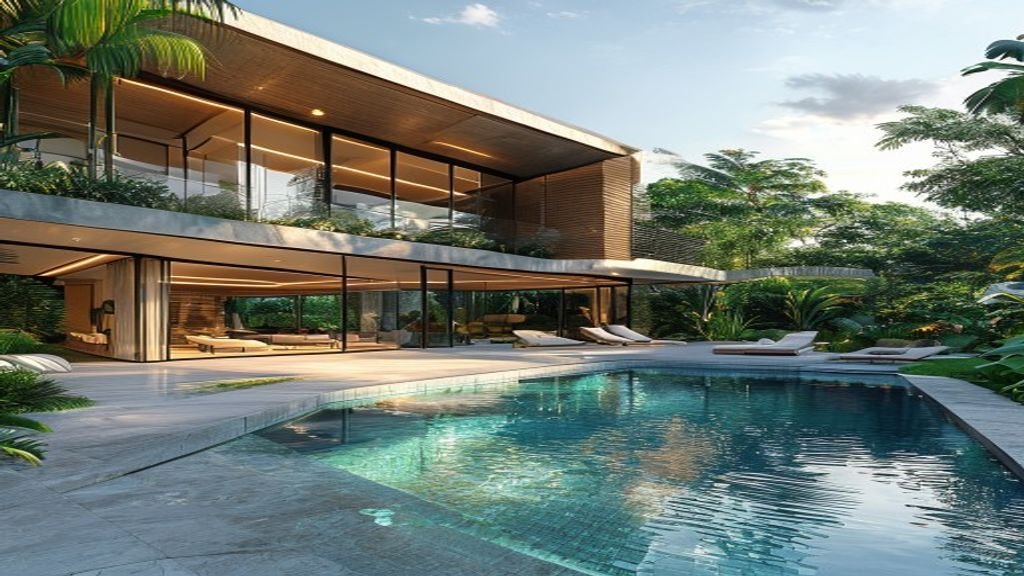 Découvrez la villa duplex avec piscine à Bingerville, alliant design premium et qualité européenne. Investissez dans le prestige, contactez Trans Ivoire Groupe dès aujourd'hui.