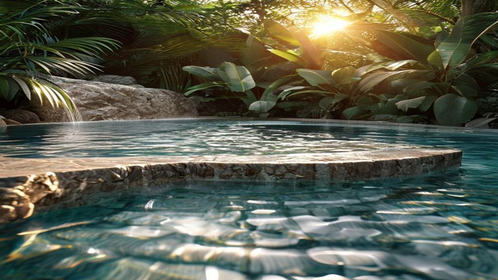 Offrez à votre résidence à Assinie une piscine cascade et jacuzzi haut de gamme, alliant design premium et standards européens. Contactez Trans Ivoire Groupe pour un projet sur-mesure.