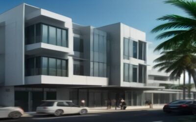 Immeuble mixte commerce‑habitation haut standing à Marcory
